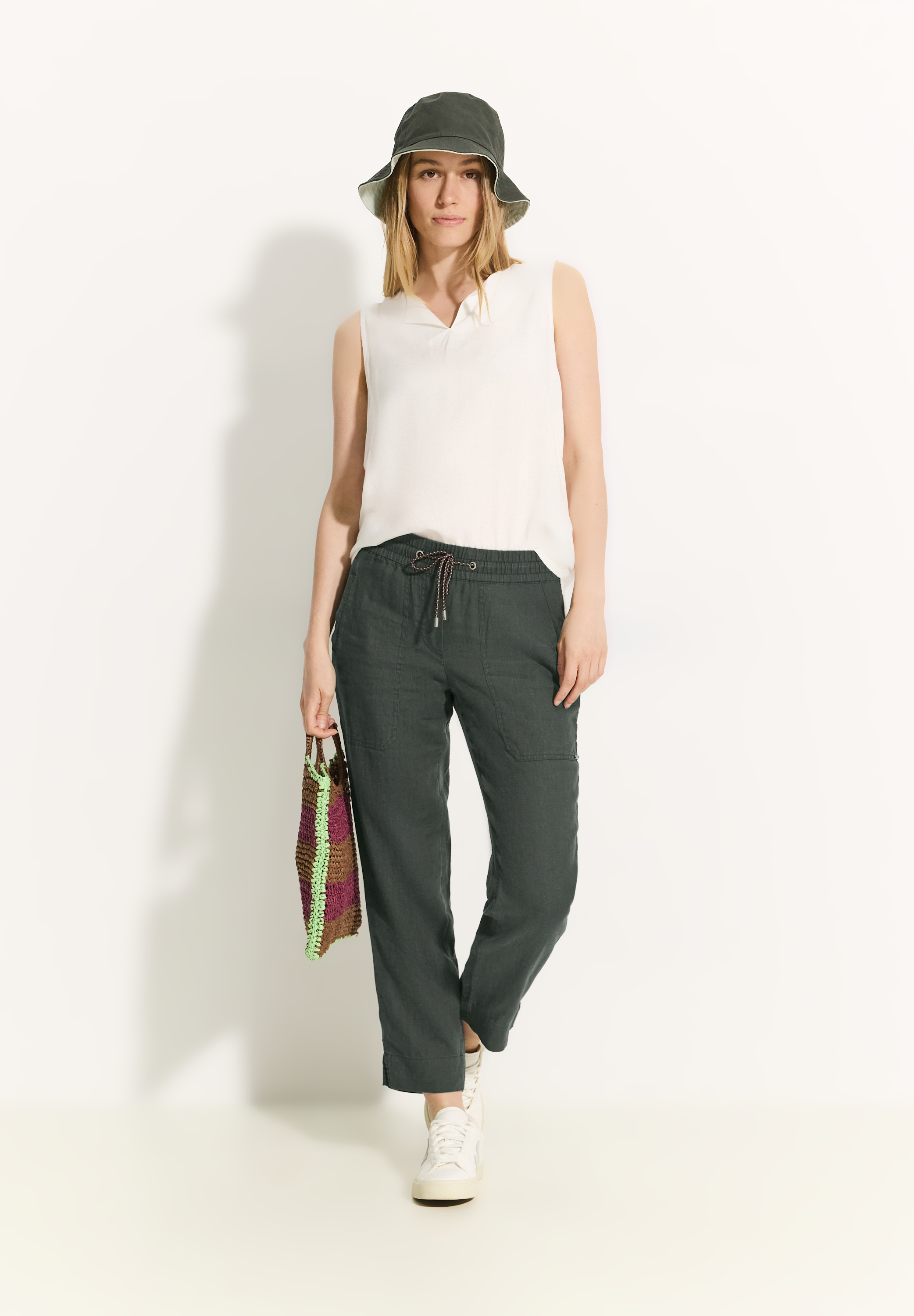 Bequeme Leinenhose
