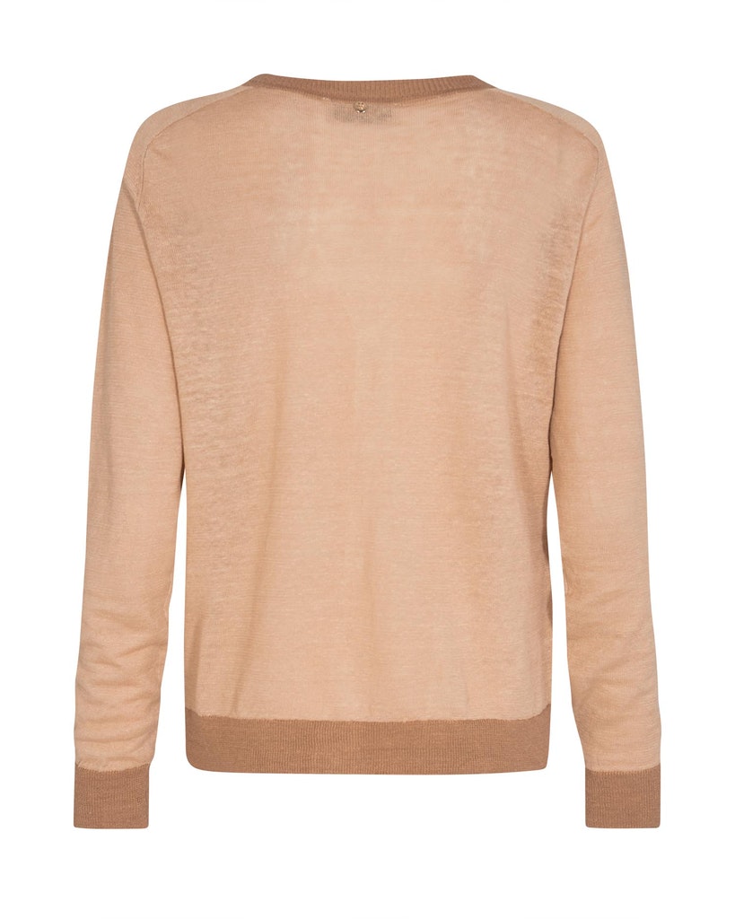 Leonora Linen V-Neck Cardigan
