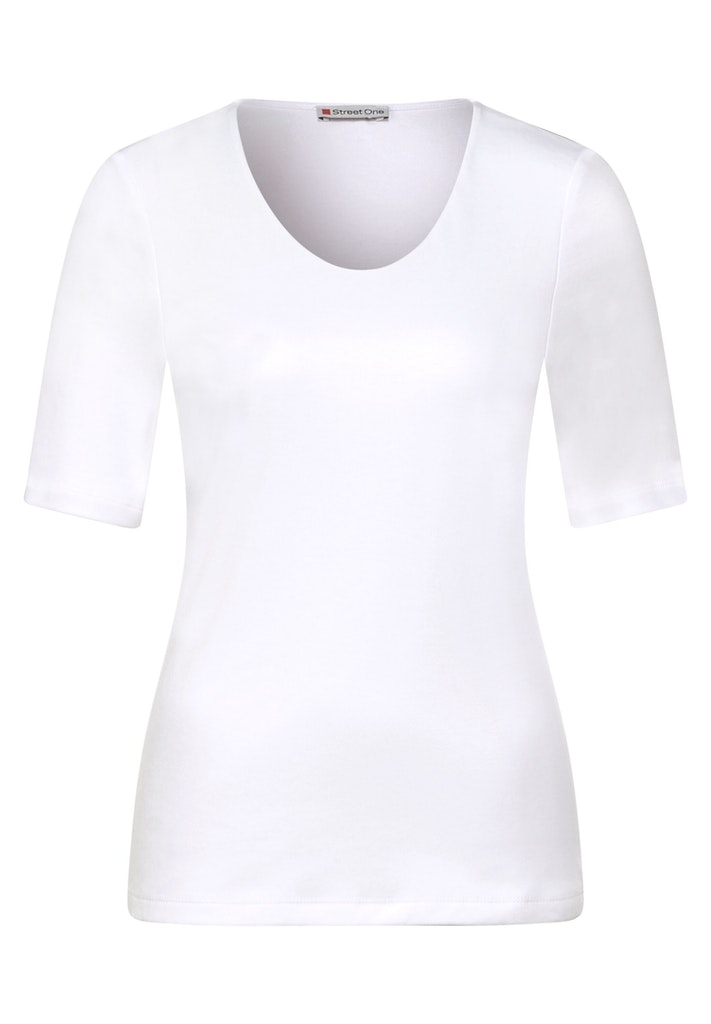 QR Palmira T-Shirt in Unifarbe