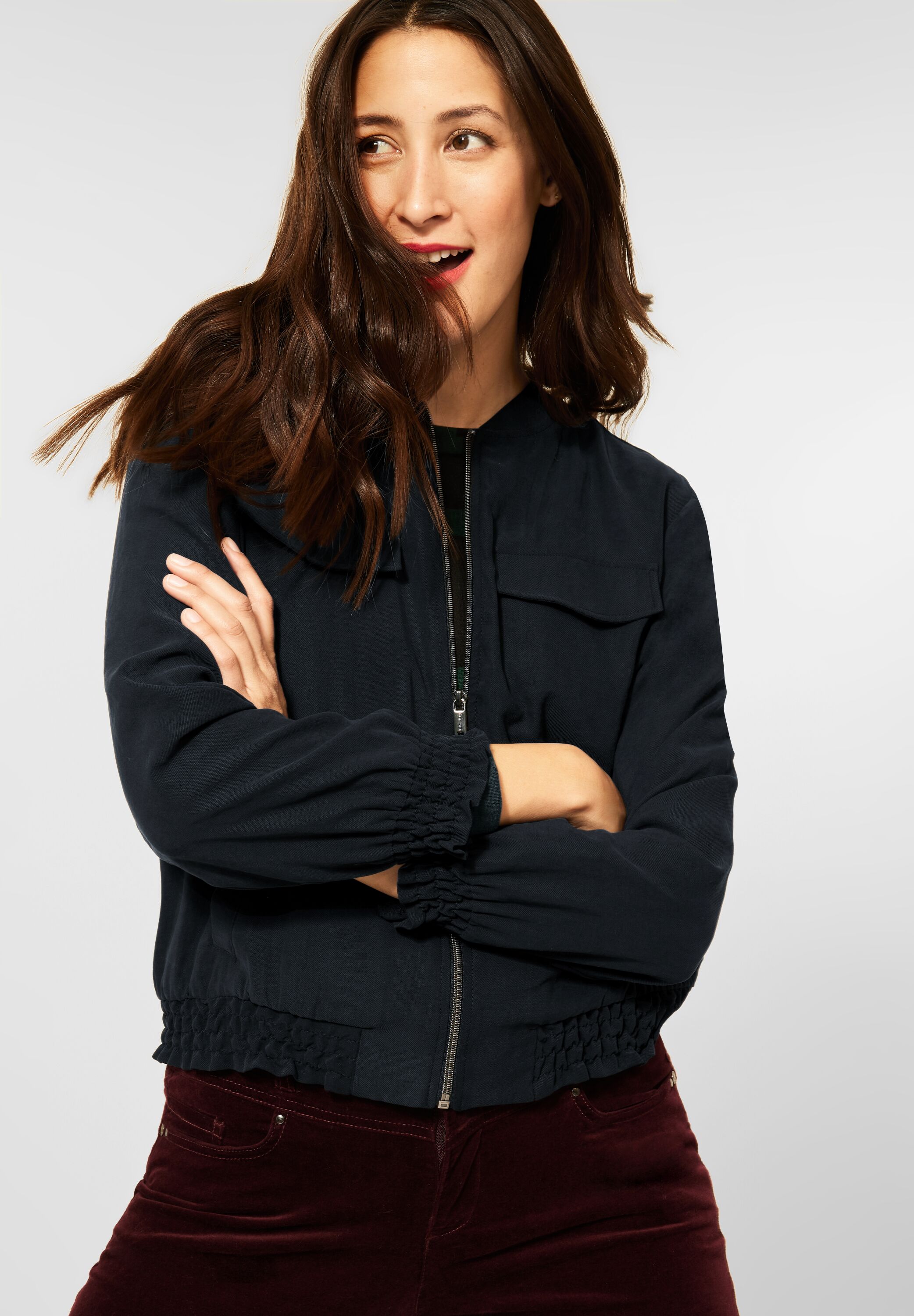 Cupro Blouson