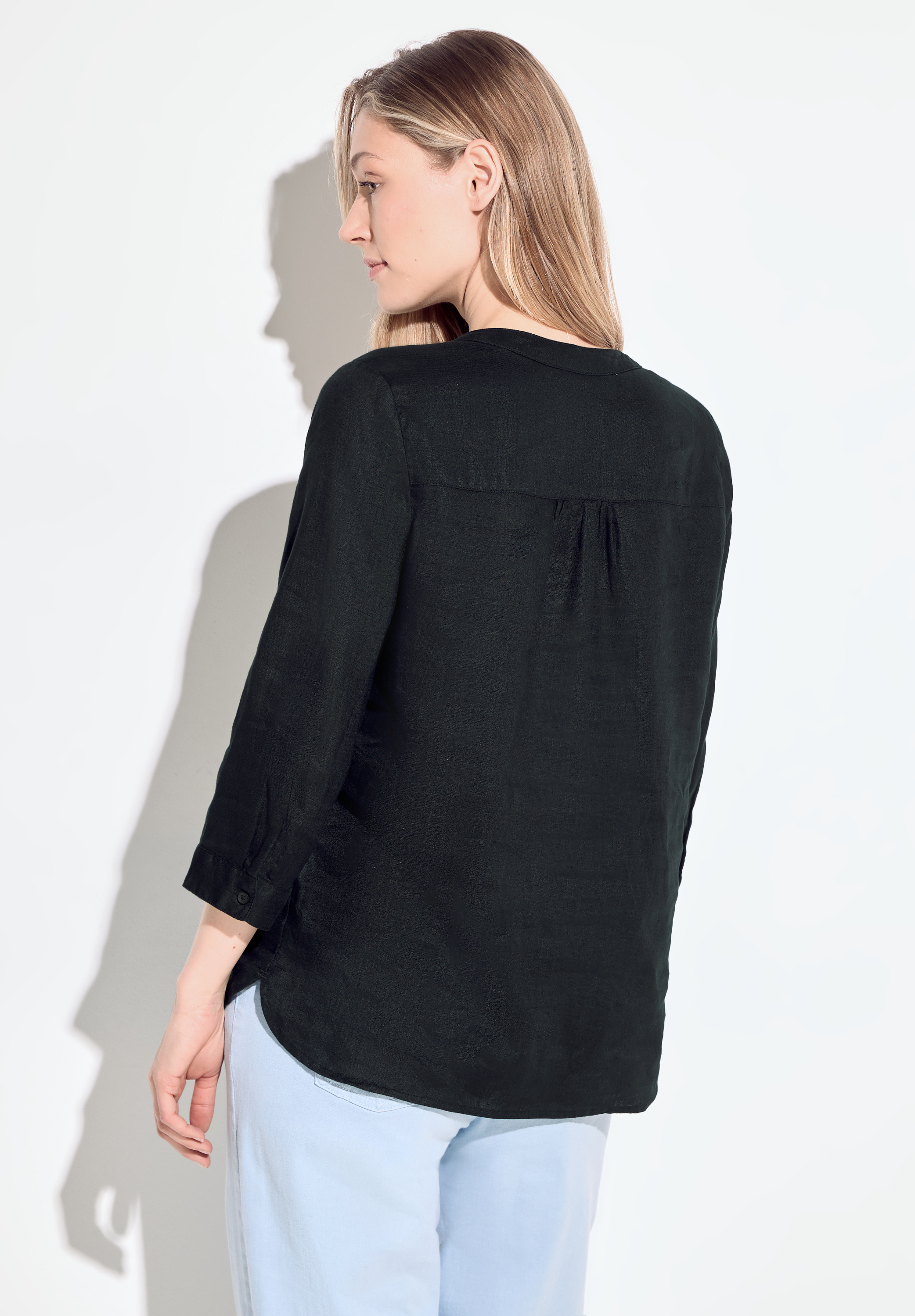 Bluse aus Leinen