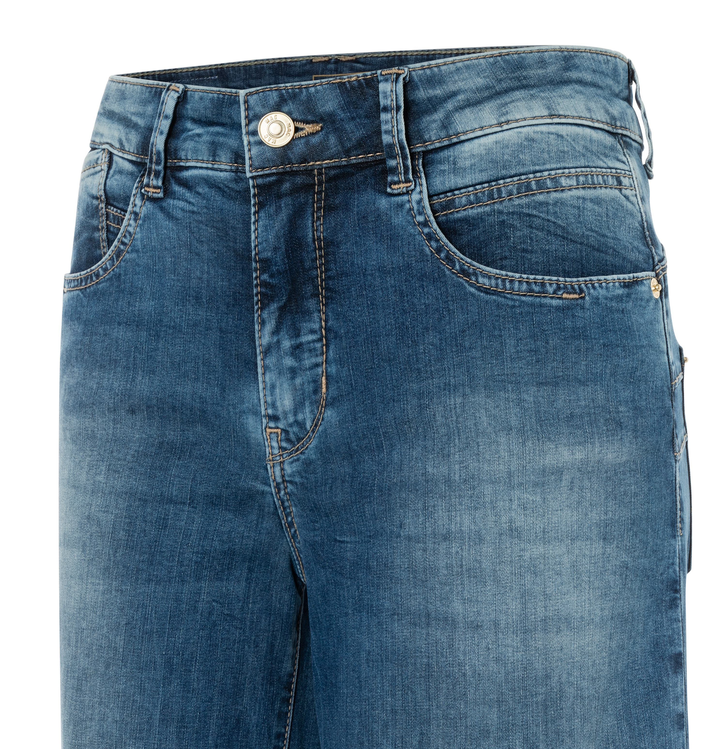 MAC JEANS - RICH PALAZZO, Light weight denim