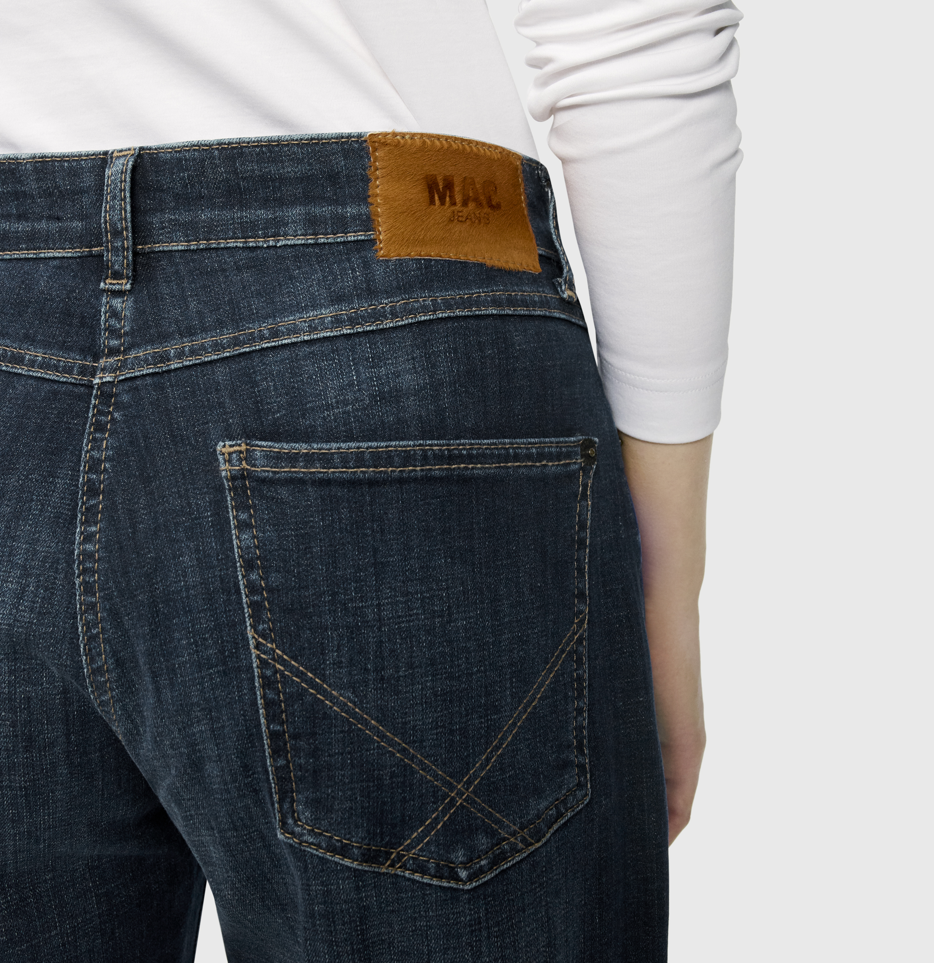 MAC JEANS - GINA, Cross authentic Denim
