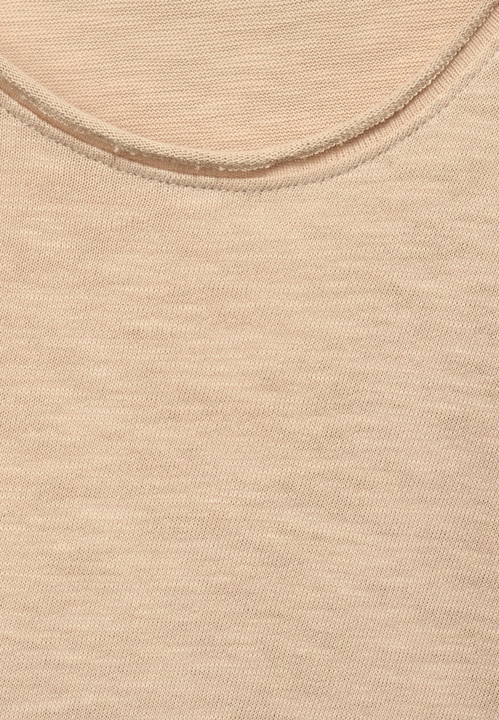 Shirt in Unifarbe