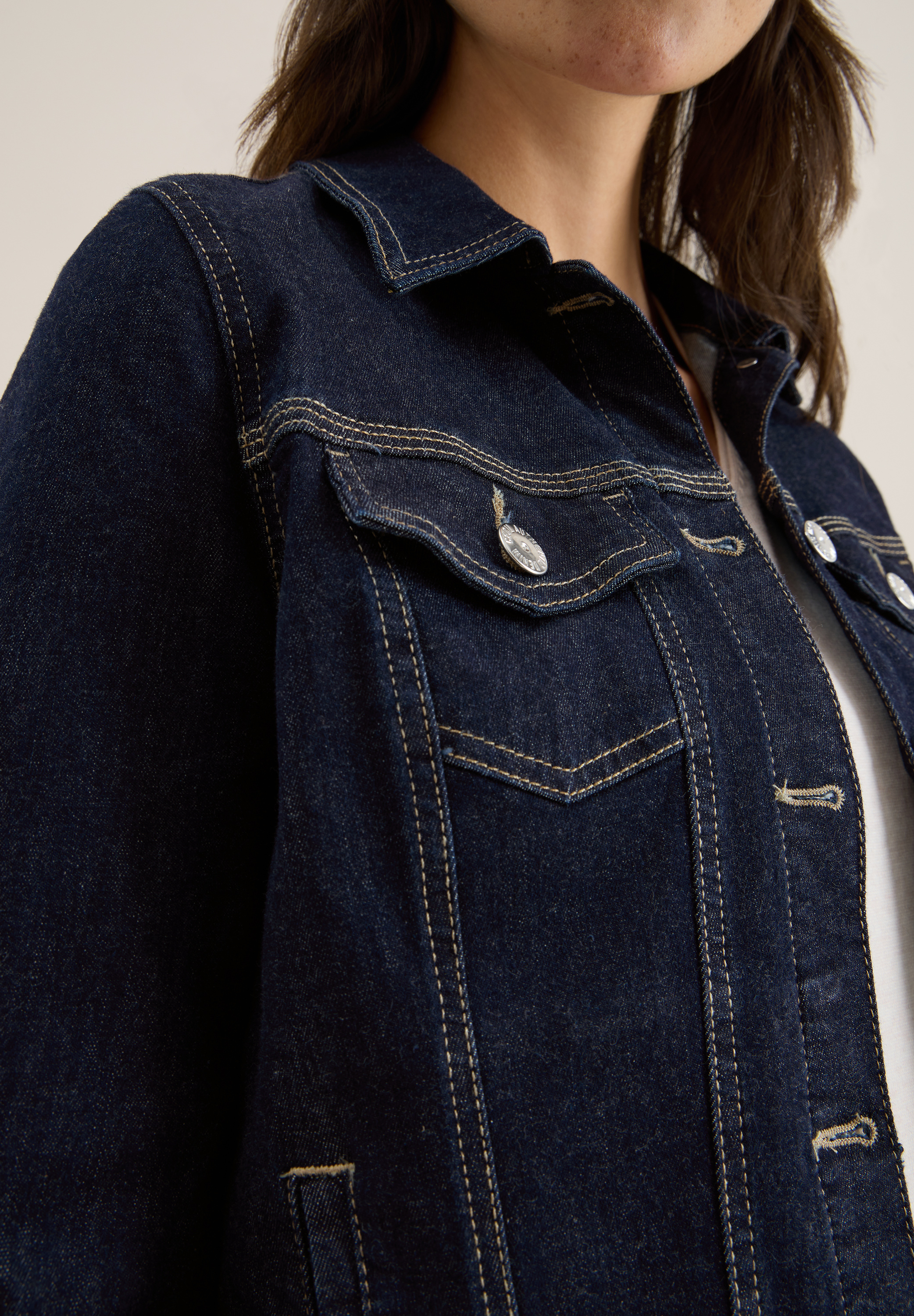 Rinsed Jeansjacke