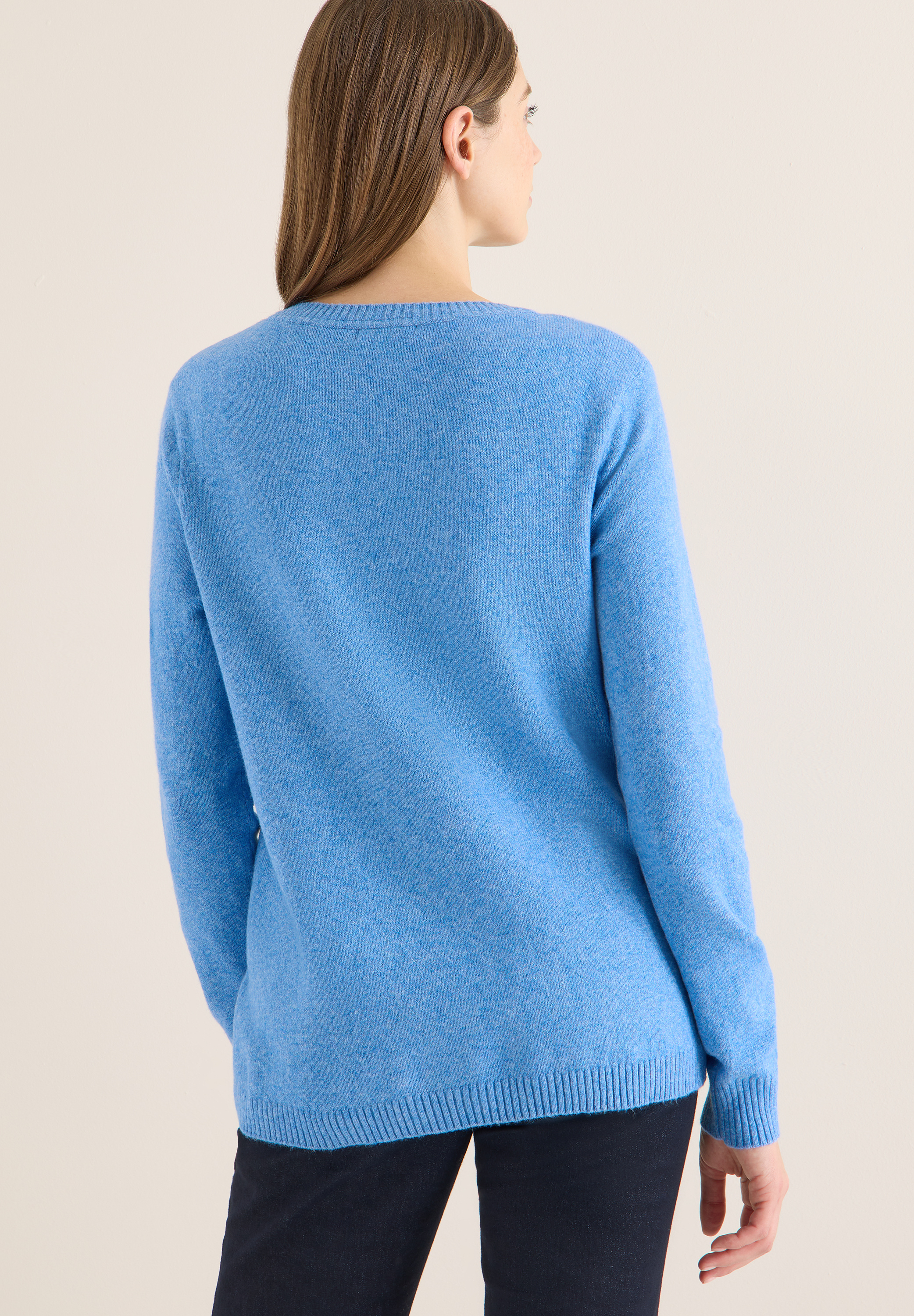 Softer Pullover in Unifarbe