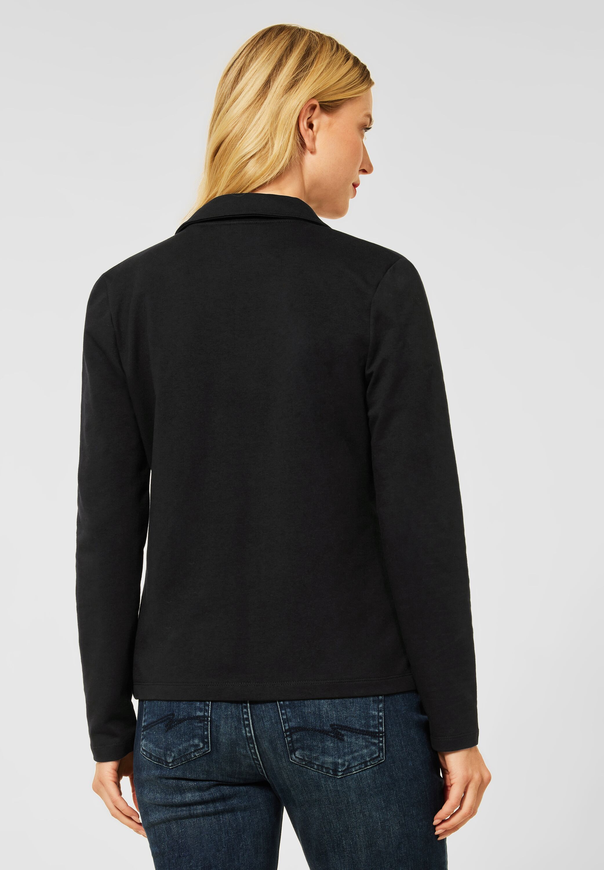 Basic Blazer in Unifarbe