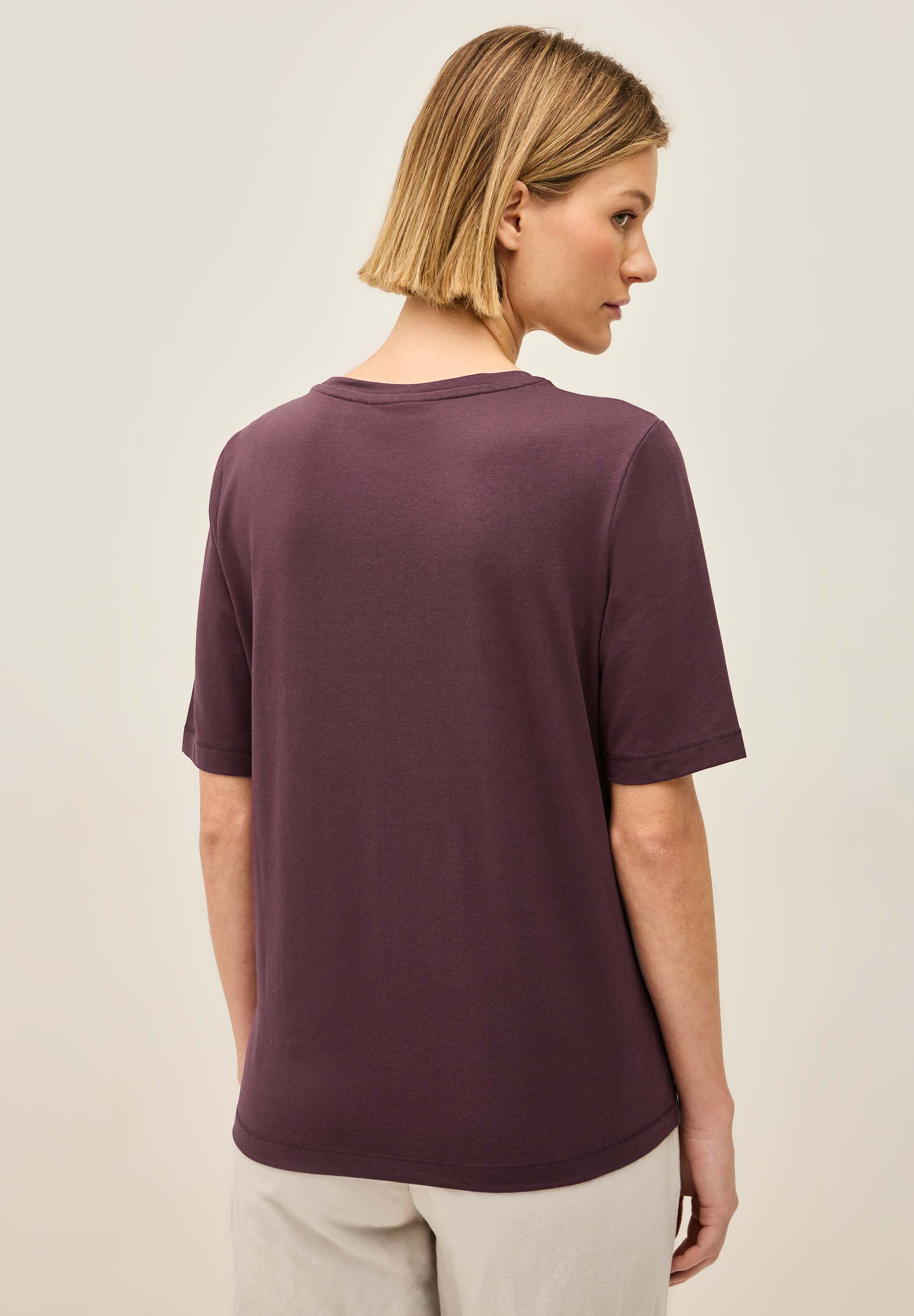 Basic Rundhals T-Shirt