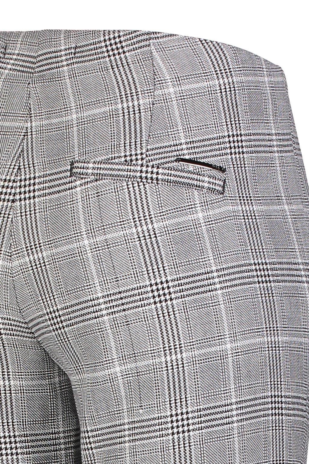MAC JEANS - ANNA zip new, Smart wool look
