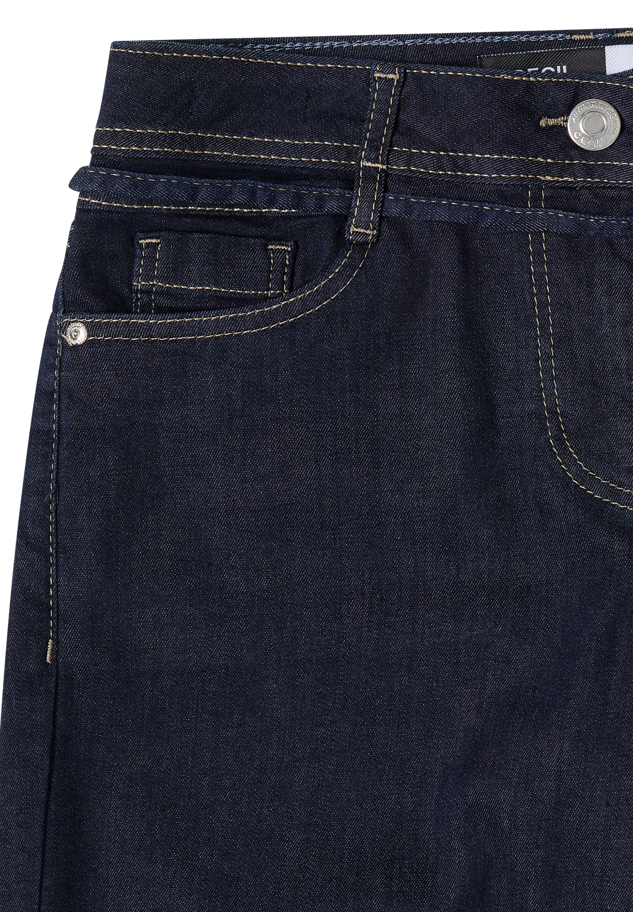 High Waist Wide Leg Jeans im Loose Fit