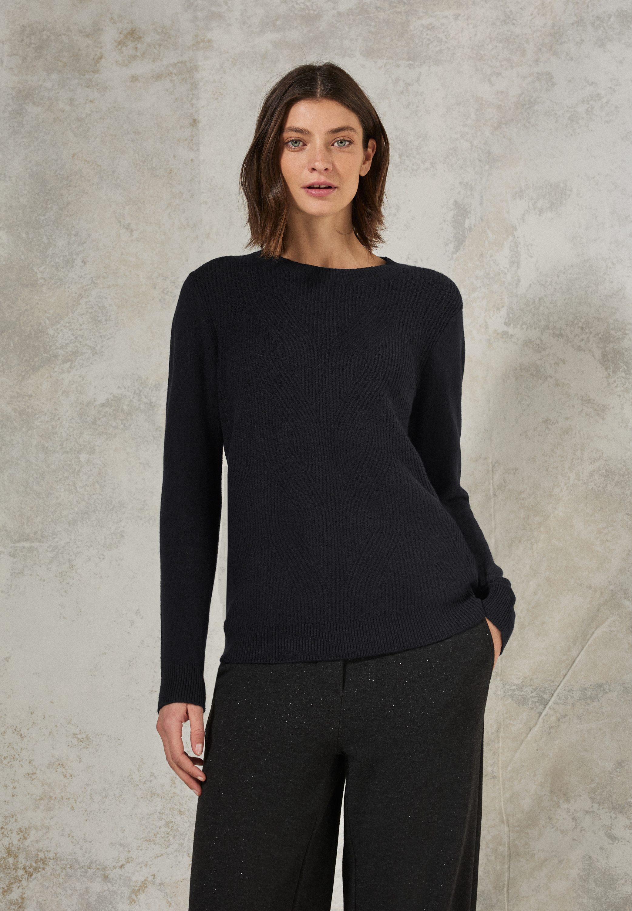 Softer Strukturpullover