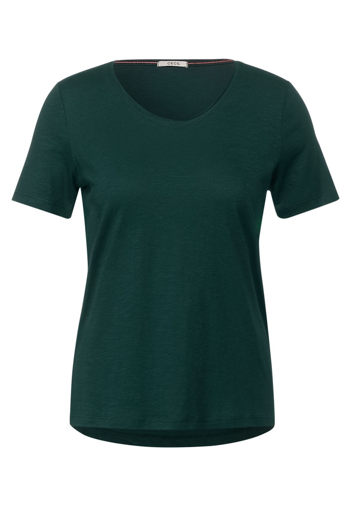 Basic T-Shirt in Unifarbe
