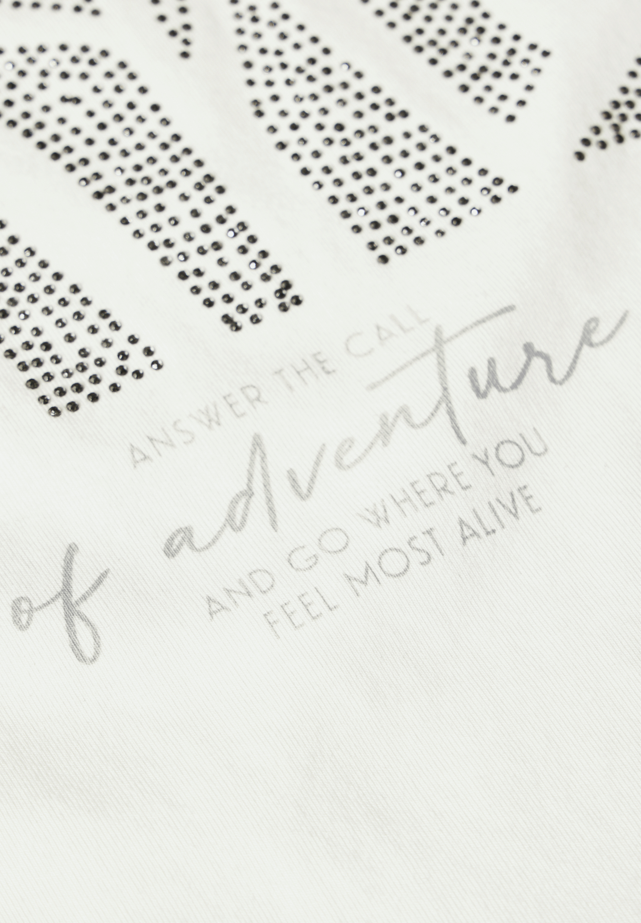 Shirt mit Glitzer-Motiv