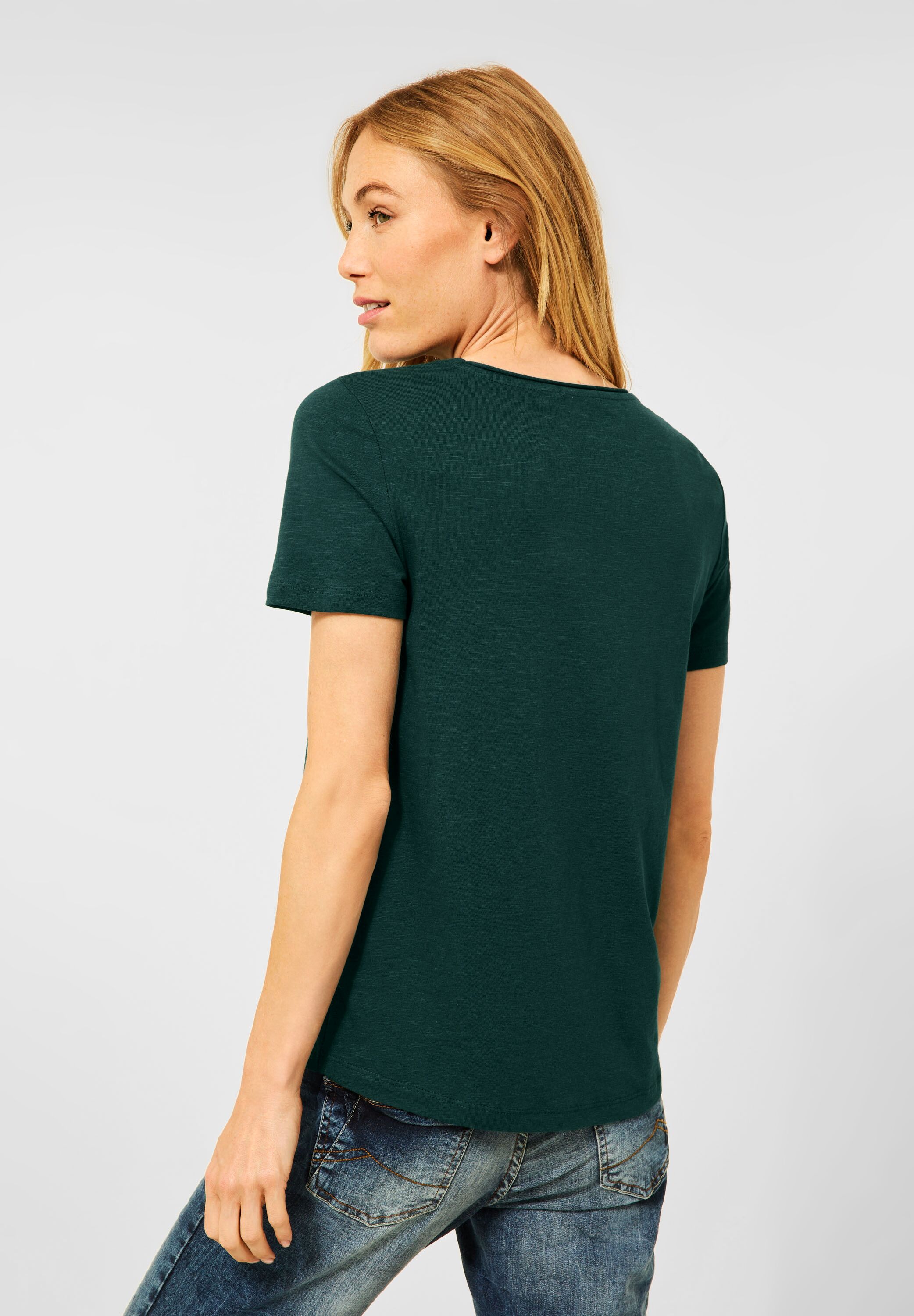 Basic T-Shirt in Unifarbe