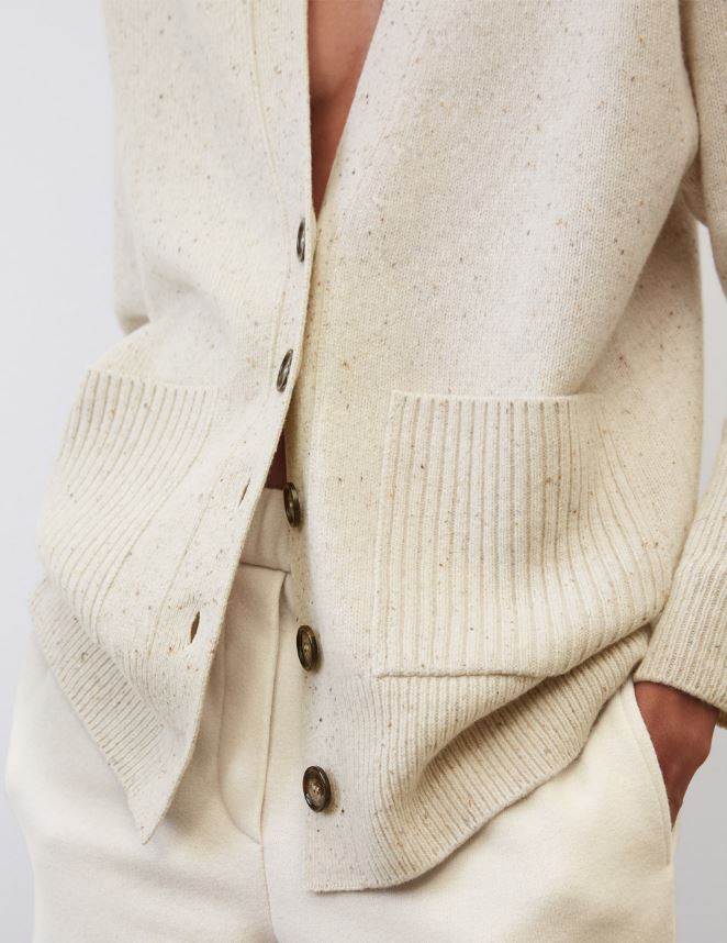 Cardigan, longsleeve, v-neck