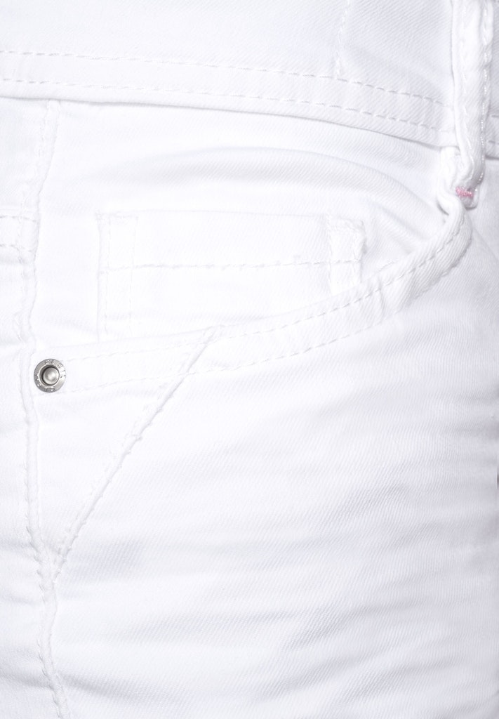 Slim Fit Hose in Capri Länge