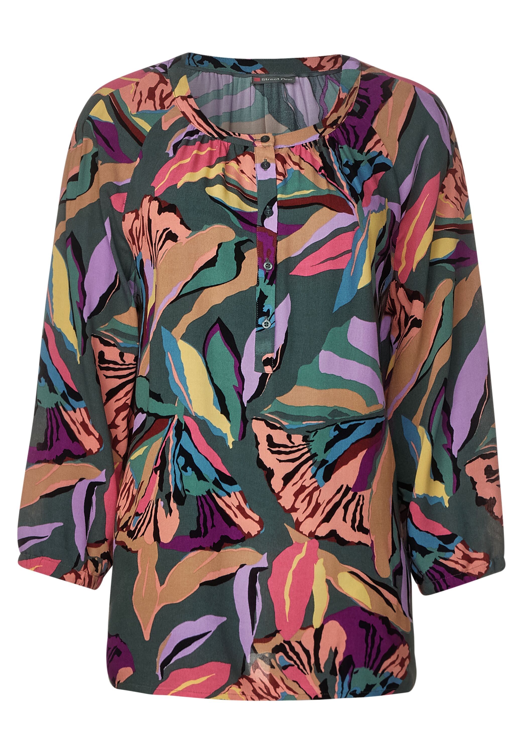 Bluse mit Blumenmuster