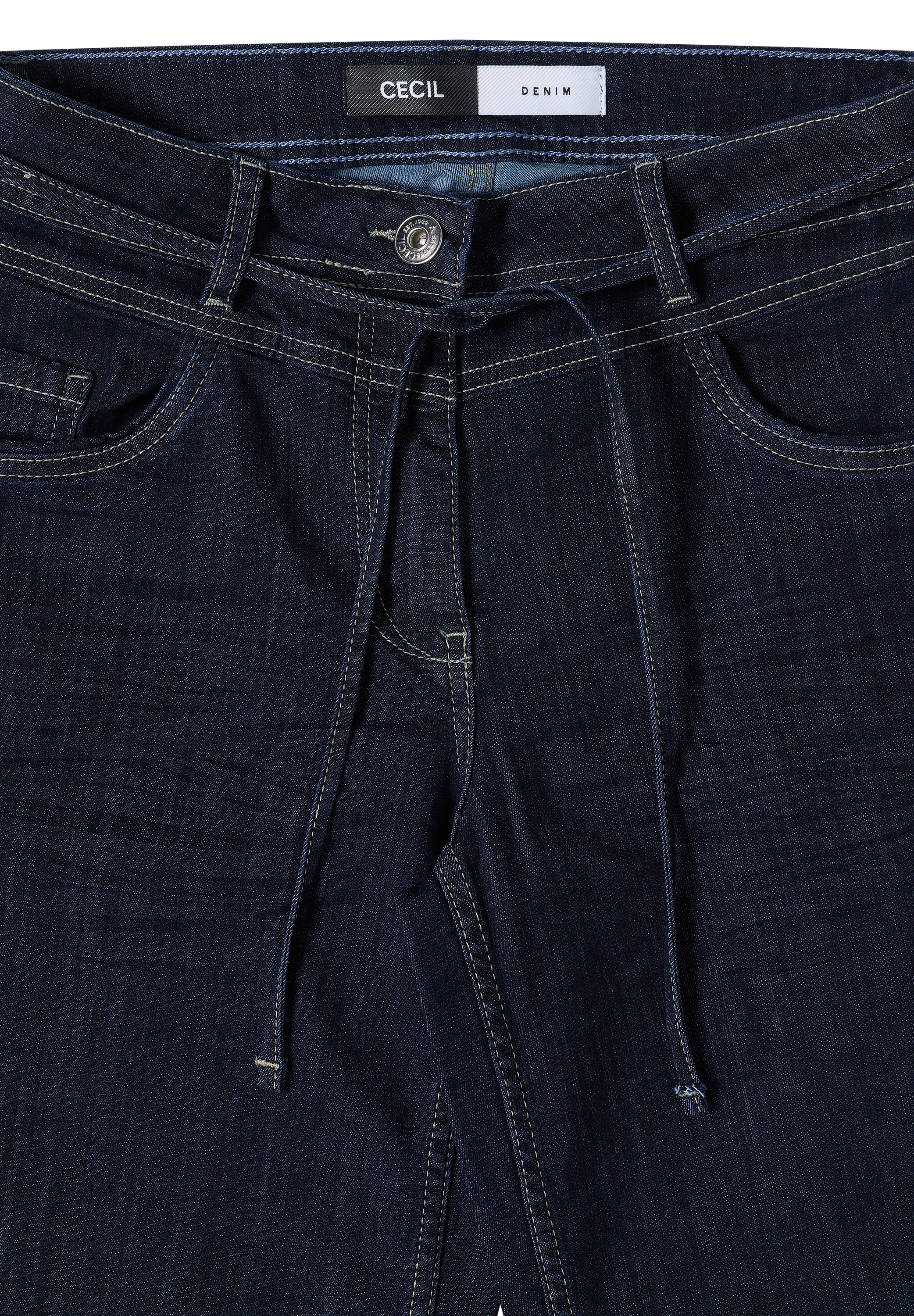 High Waist Wide Leg Jeans im Loose Fit