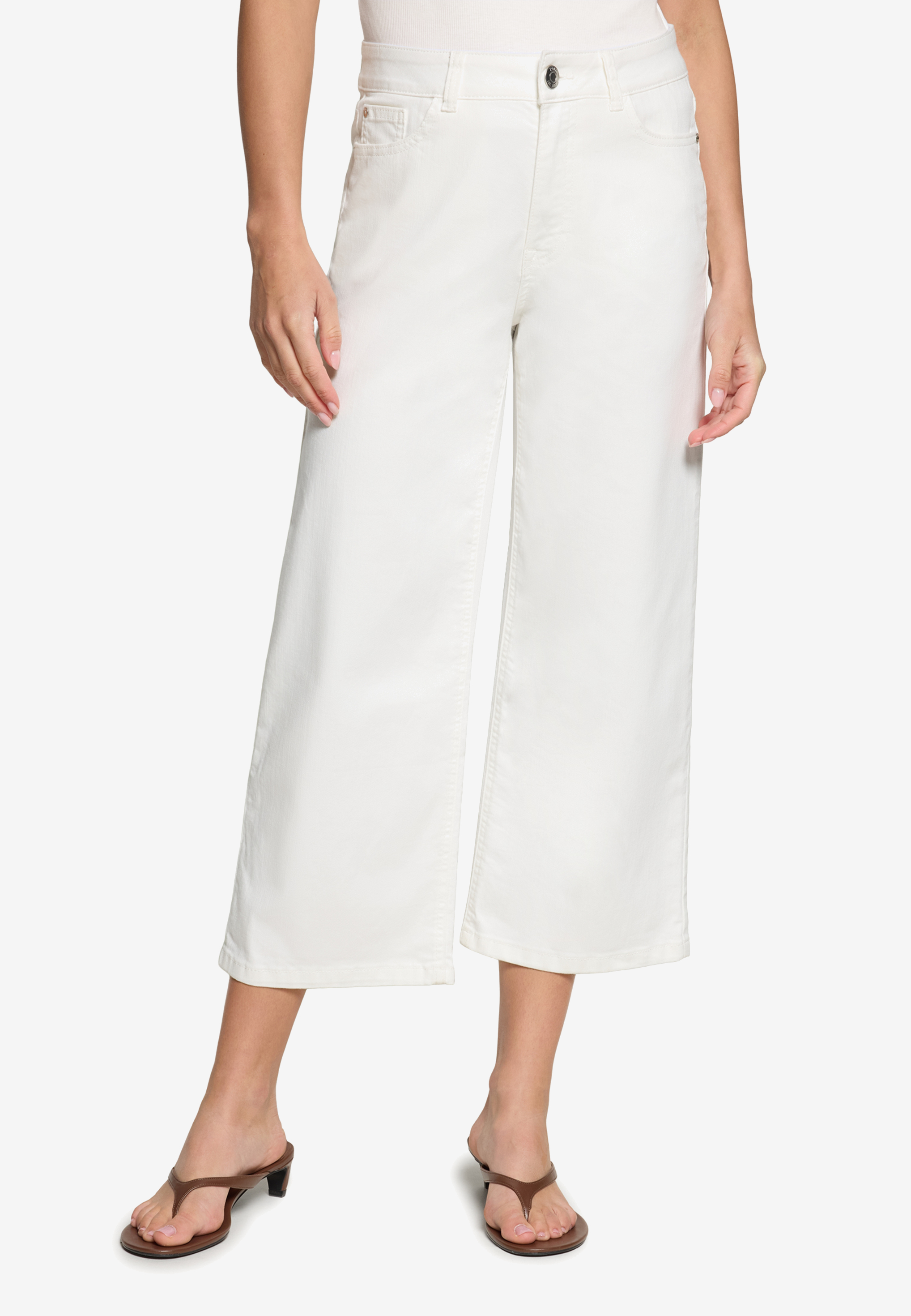 Basic-Jeans  mit geradem Bein