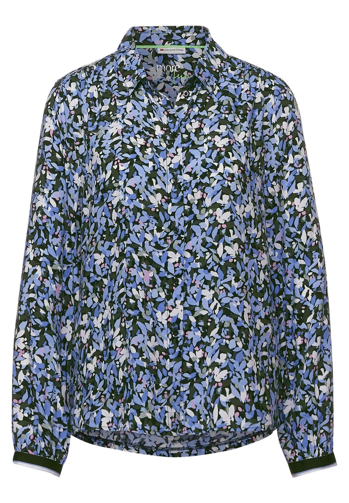 Bluse mit Blumen Print