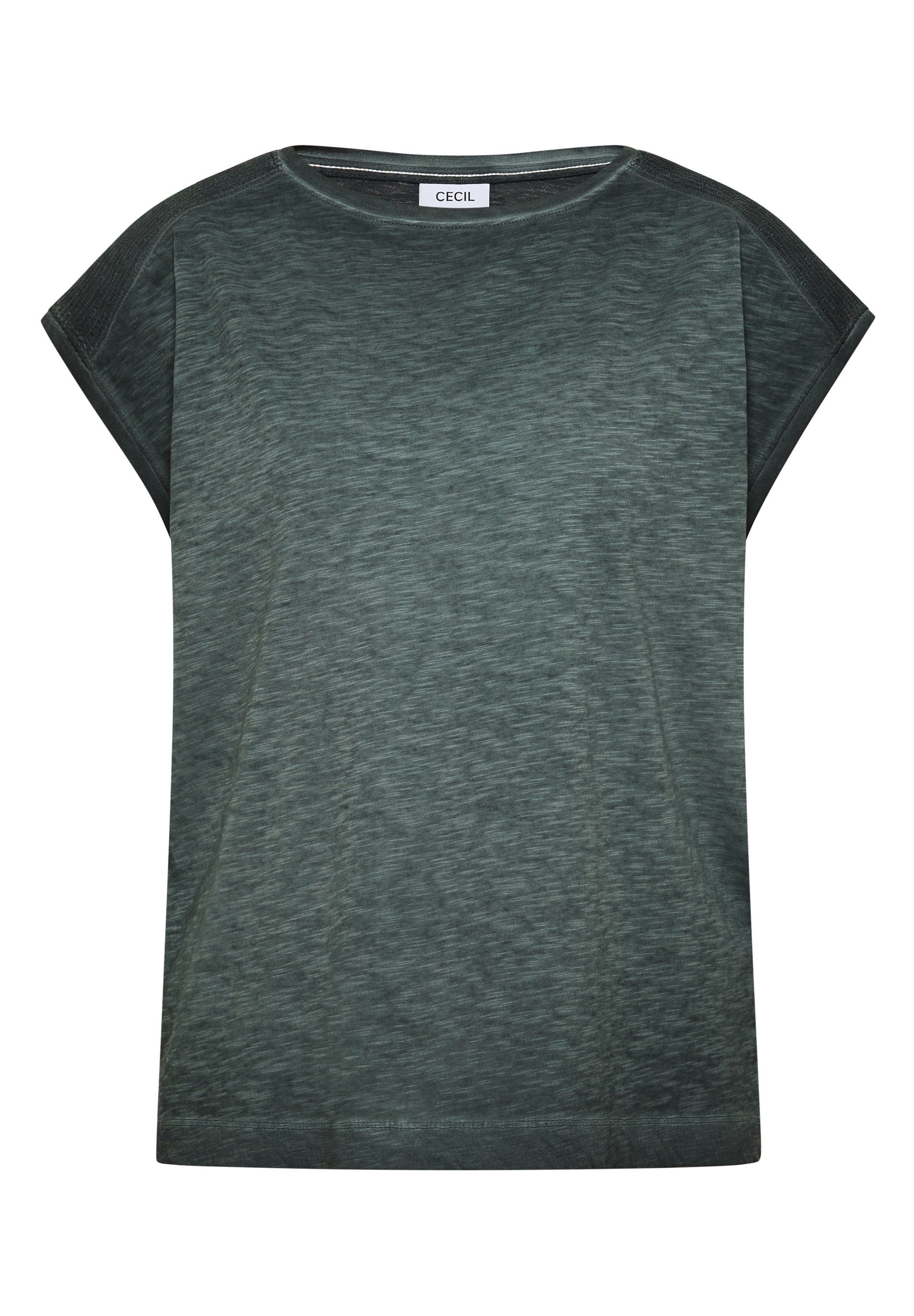 T-Shirt aus Jersey im Garment Dye Look