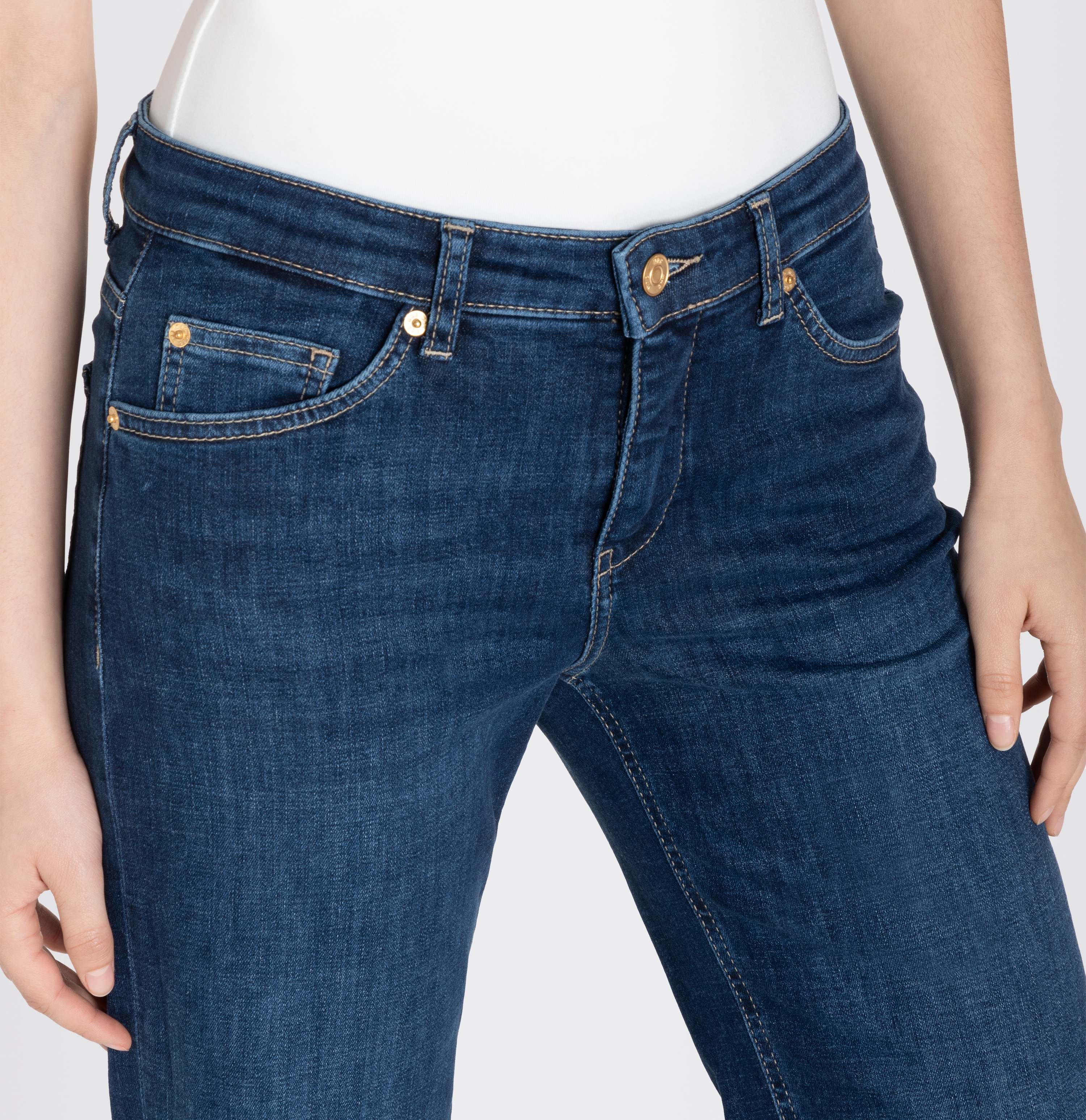 MAC JEANS - RICH CULOTTE, Light authentic denim