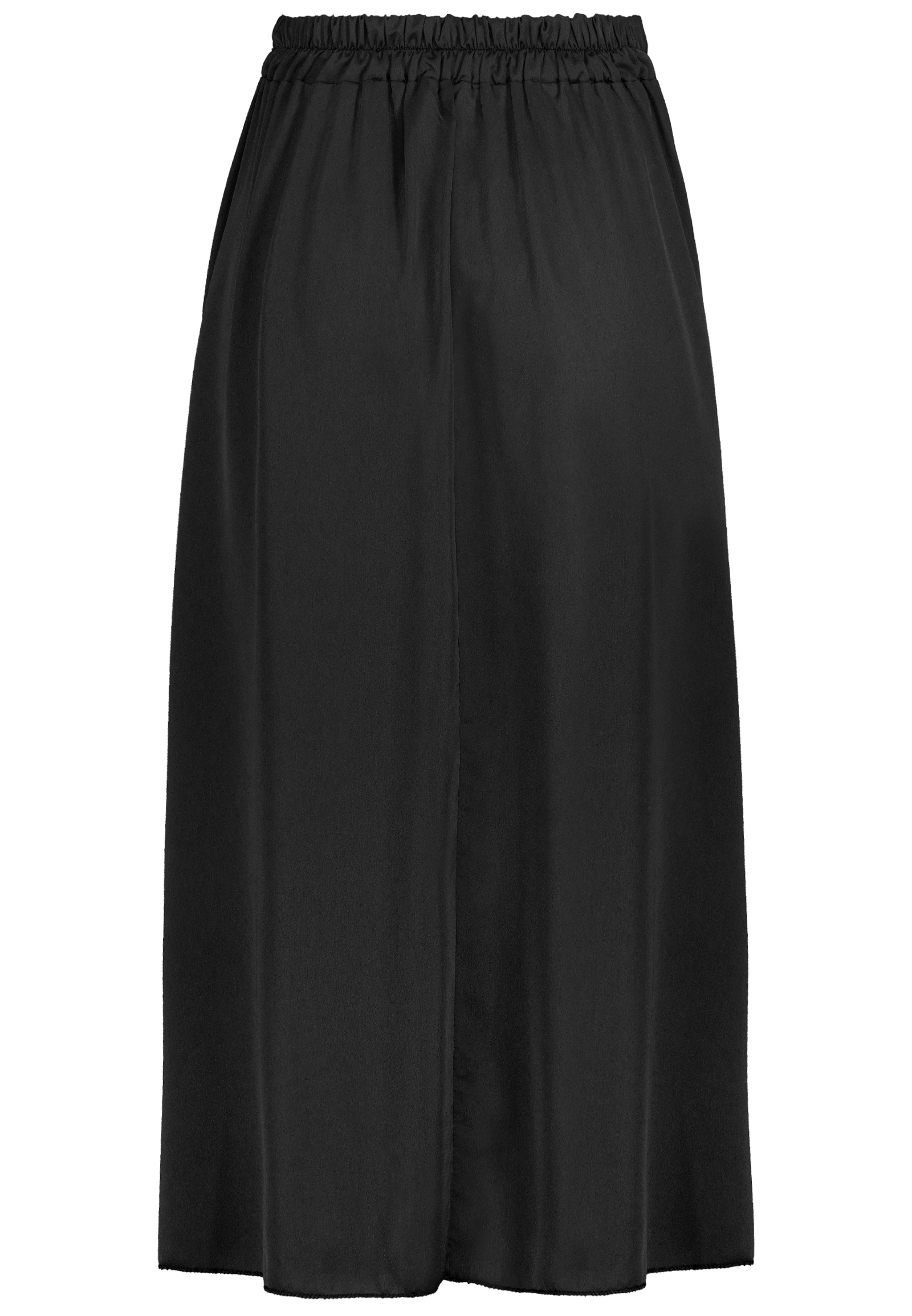 DOB maxi Satin-Rock ausgestellte Silhouette A Line