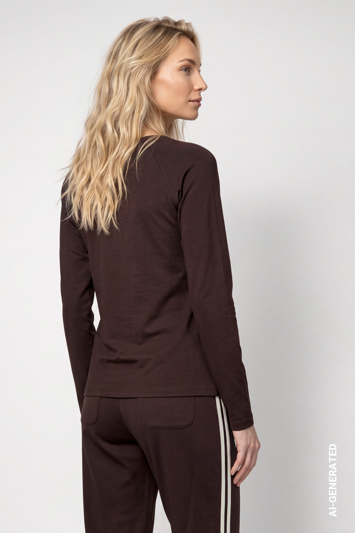 Basic-Langarmshirt