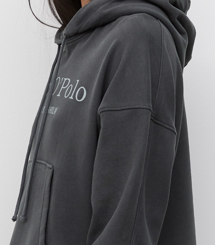 MARC O´POLO Logo-Hoodie Deep Sky