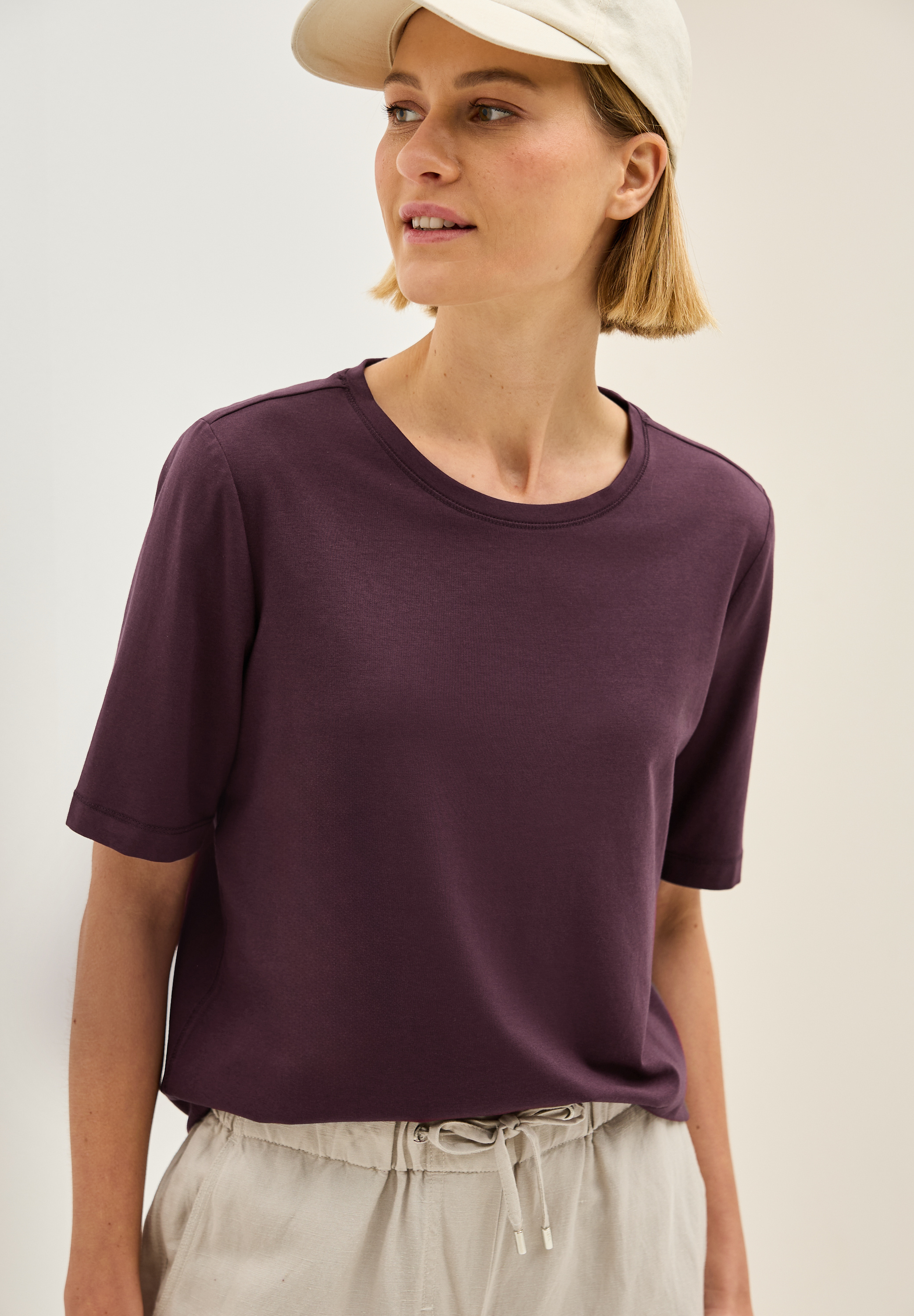 Basic Rundhals T-Shirt