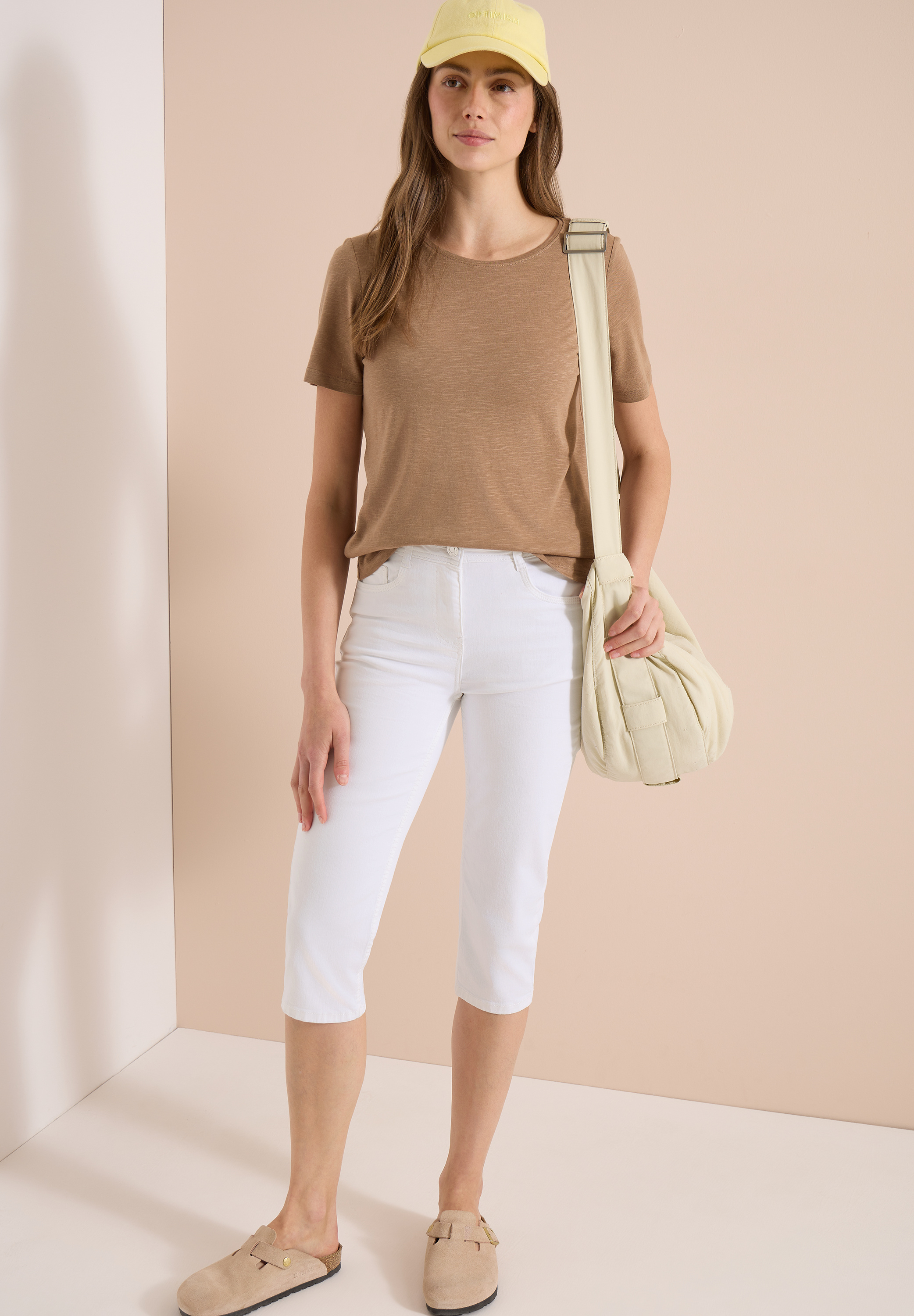 High Waist Slim Leg Jeans im Slim Fit