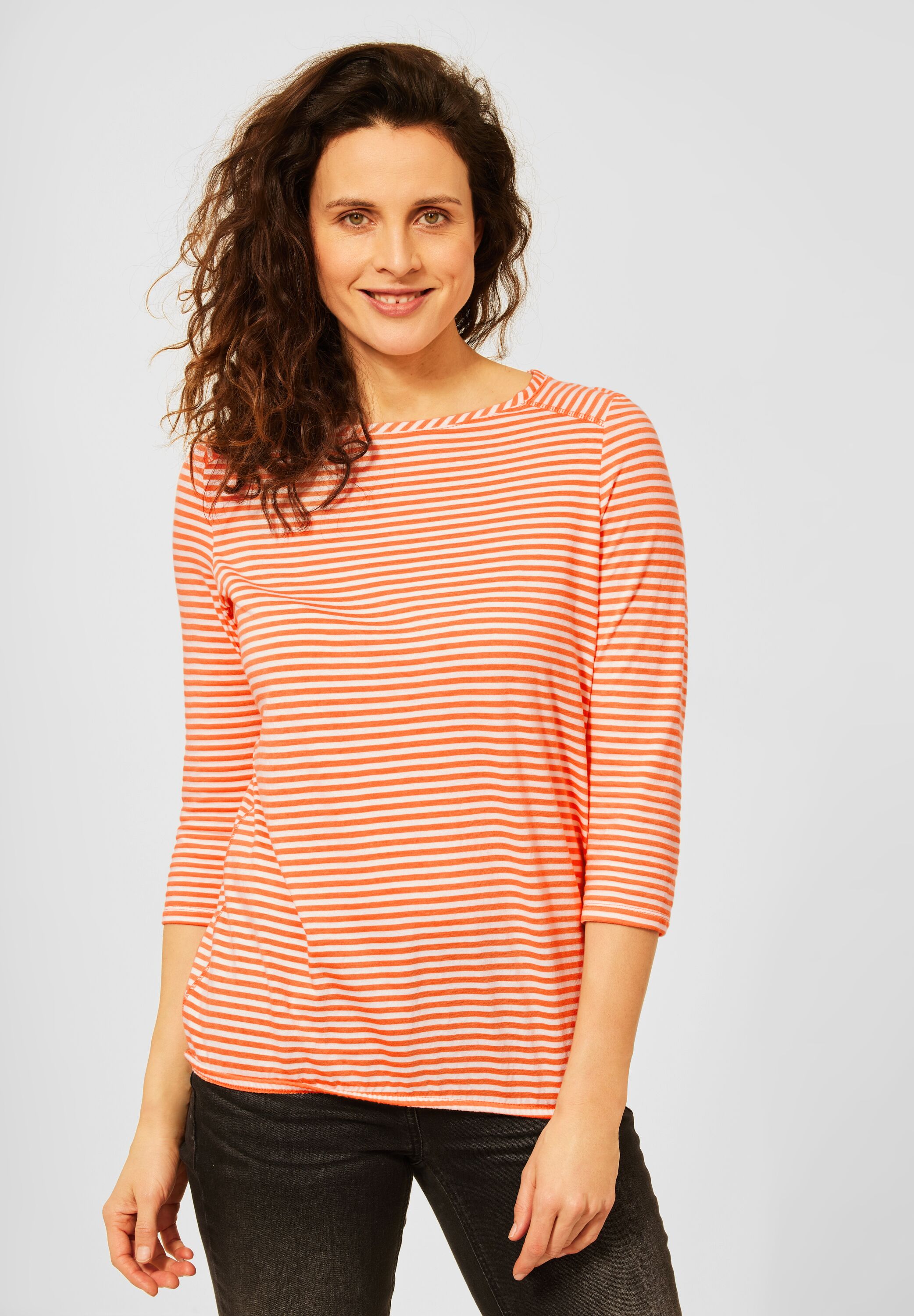 Basic Streifen Shirt