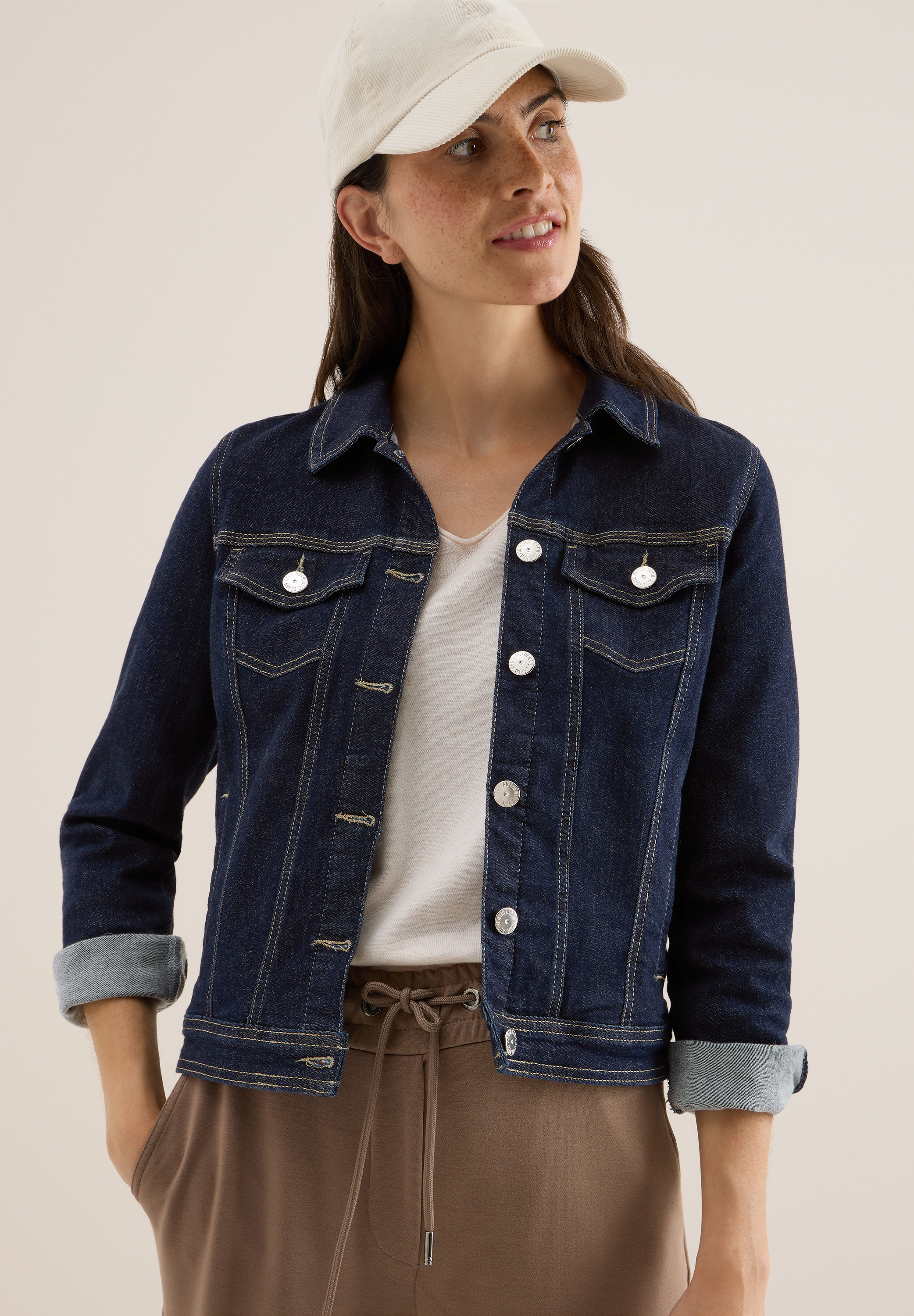 Rinsed Jeansjacke