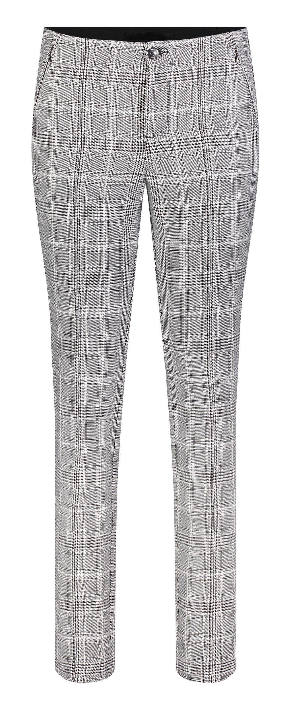 MAC JEANS - ANNA zip new, Smart wool look