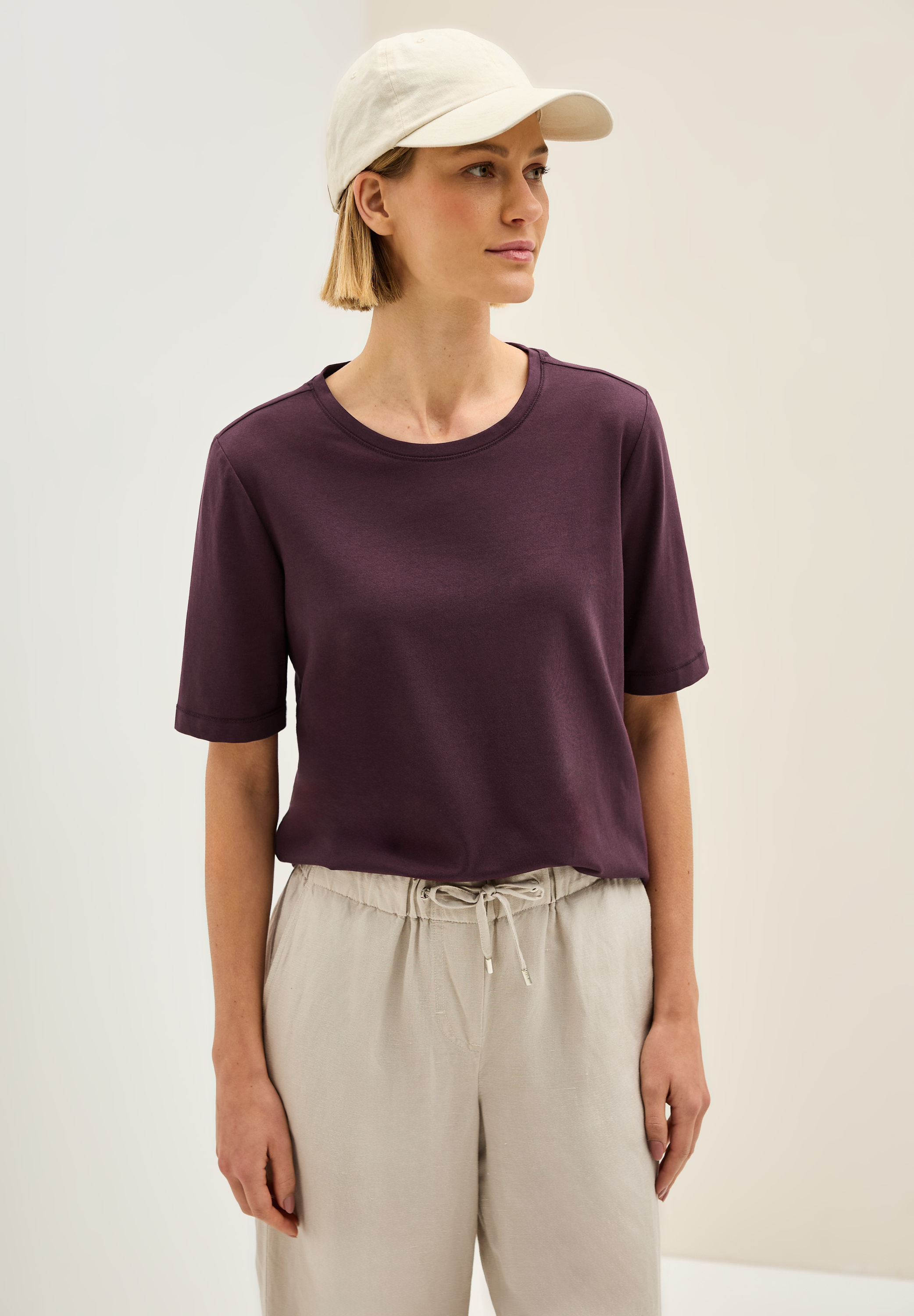 Basic Rundhals T-Shirt